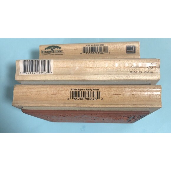 HeroArts, Color Me &Image Tree - 3 Larger Wood Mount Rubber Stamps - Picture 5 of 7